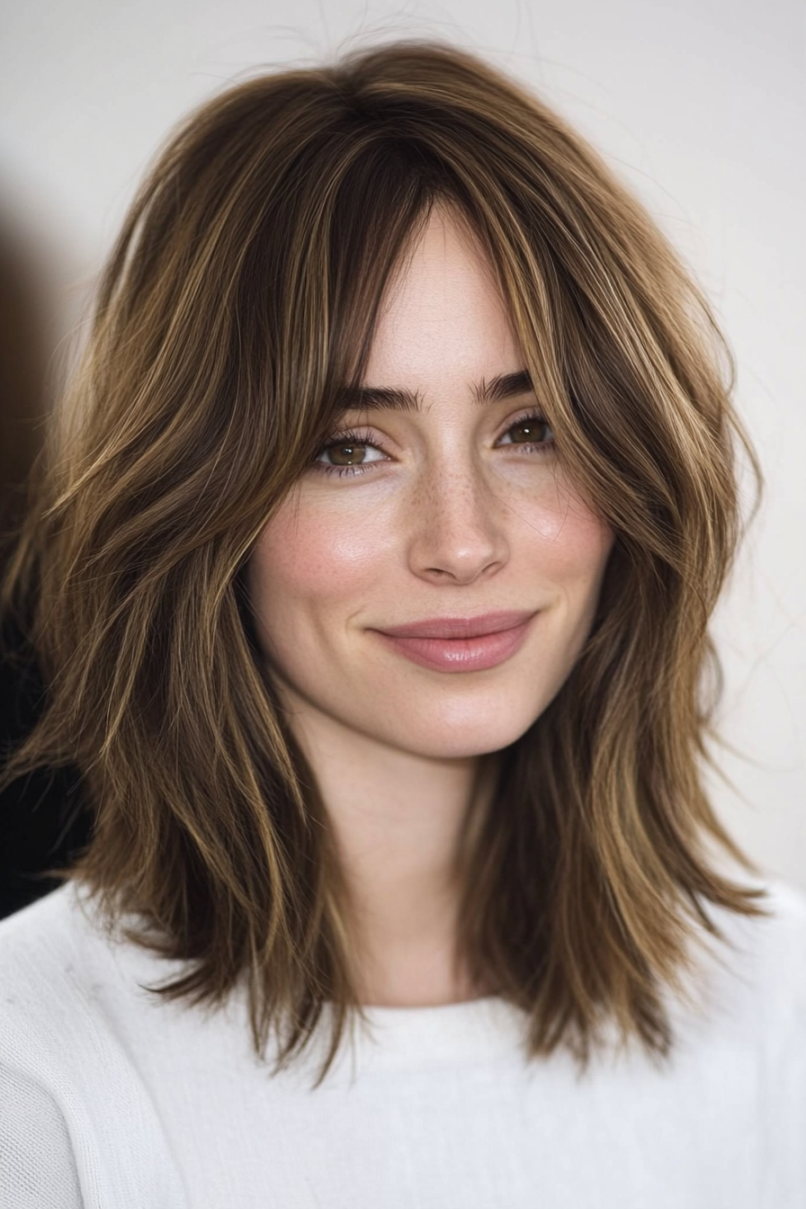 3. Soft Shag in Light Ash Brown (Spring Haircuts) - Spring Haircuts