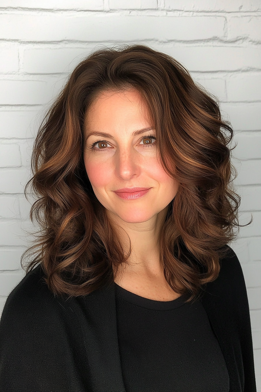 26. Romantic Curls in Maple Brown (Spring Haircuts) - Spring Haircuts