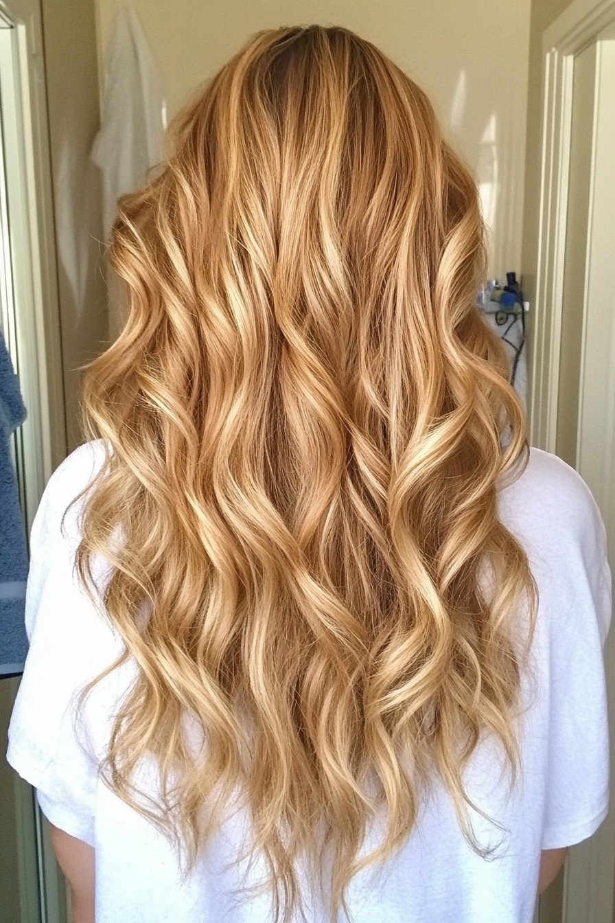 7. Beachcomber Curls – Golden Blonde (Beach Hairstyles) - Beach Hairstyles