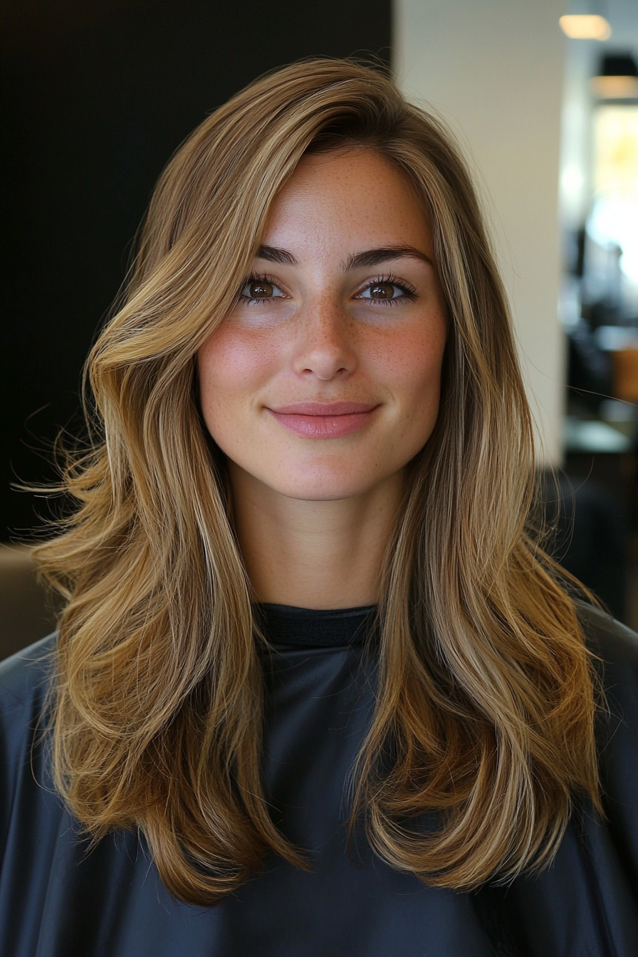 9. Tropical Tousle – Honey Brown (Beach Hairstyles) - Beach Hairstyles