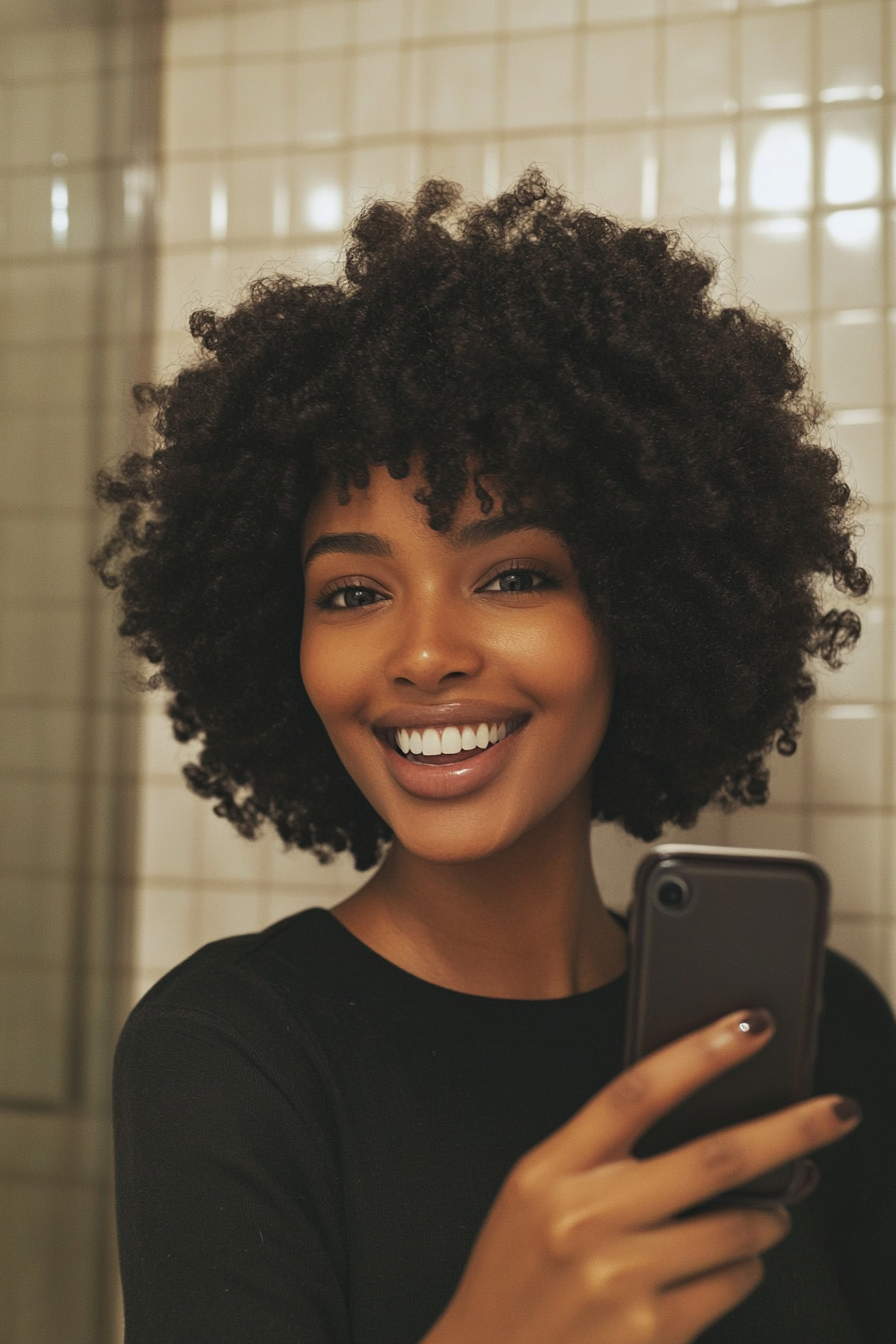 1. Classic Tapered Afro in Deep Espresso (Short Hairstyles For Black Women) - Short Hairstyles For Black Women