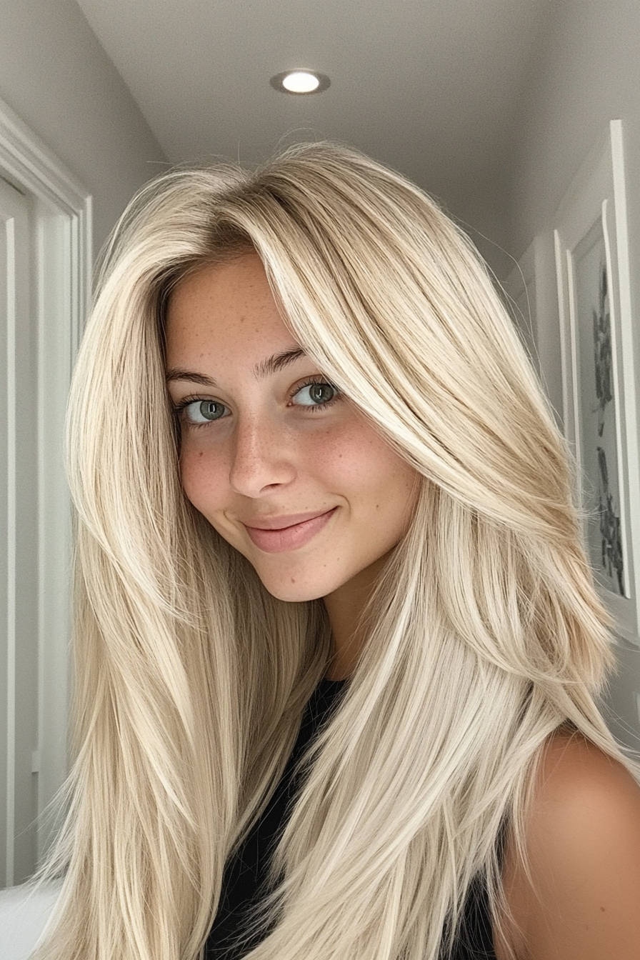 10. Light Blonde Graduated Cut (Blonde Haircuts) - Blonde Haircuts