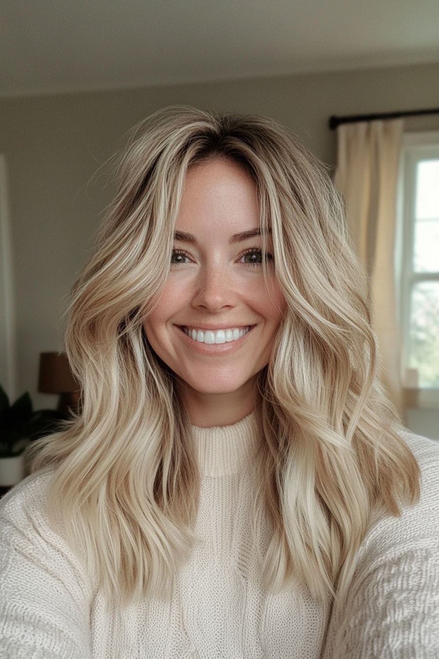 25. Radiant Blonde Multi-Layer Cut (Blonde Haircuts) - Blonde Haircuts