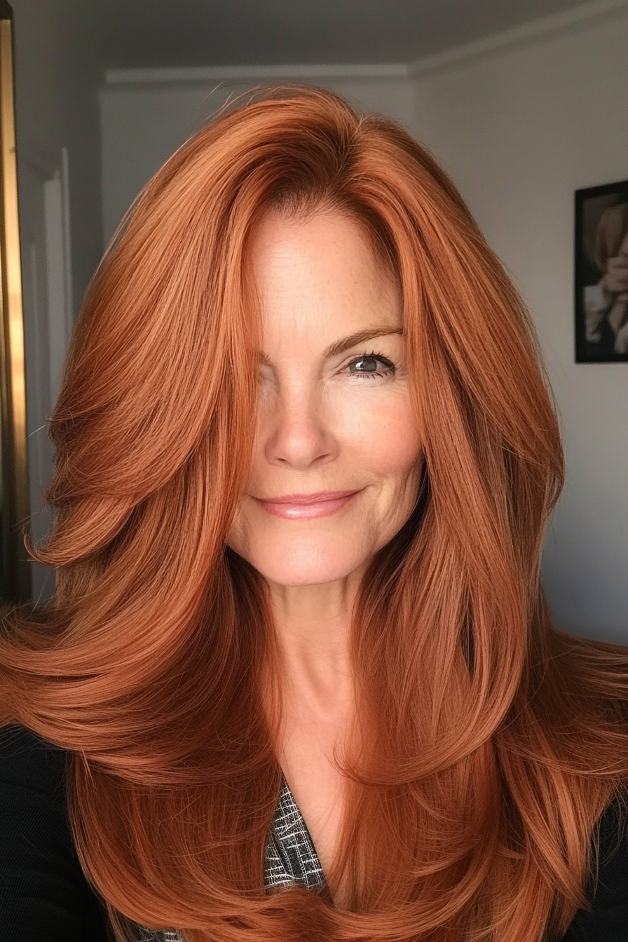 5. Subtle Graduated Cut (Haircuts For Older Women With Thin Hair) - Haircuts For Older Women With Thin Hair