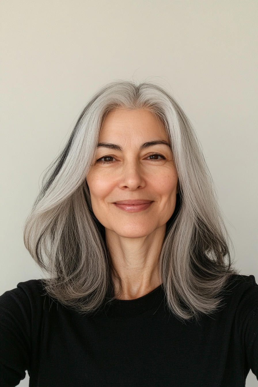 23. Refined Subtle Layers (Haircuts For Older Women With Thin Hair) - Haircuts For Older Women With Thin Hair