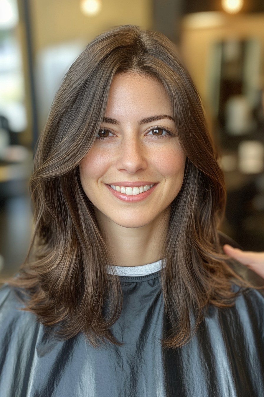 10. Dark Ash Brown Subtle Shag (Shaggy Haircuts) - Shaggy Haircuts