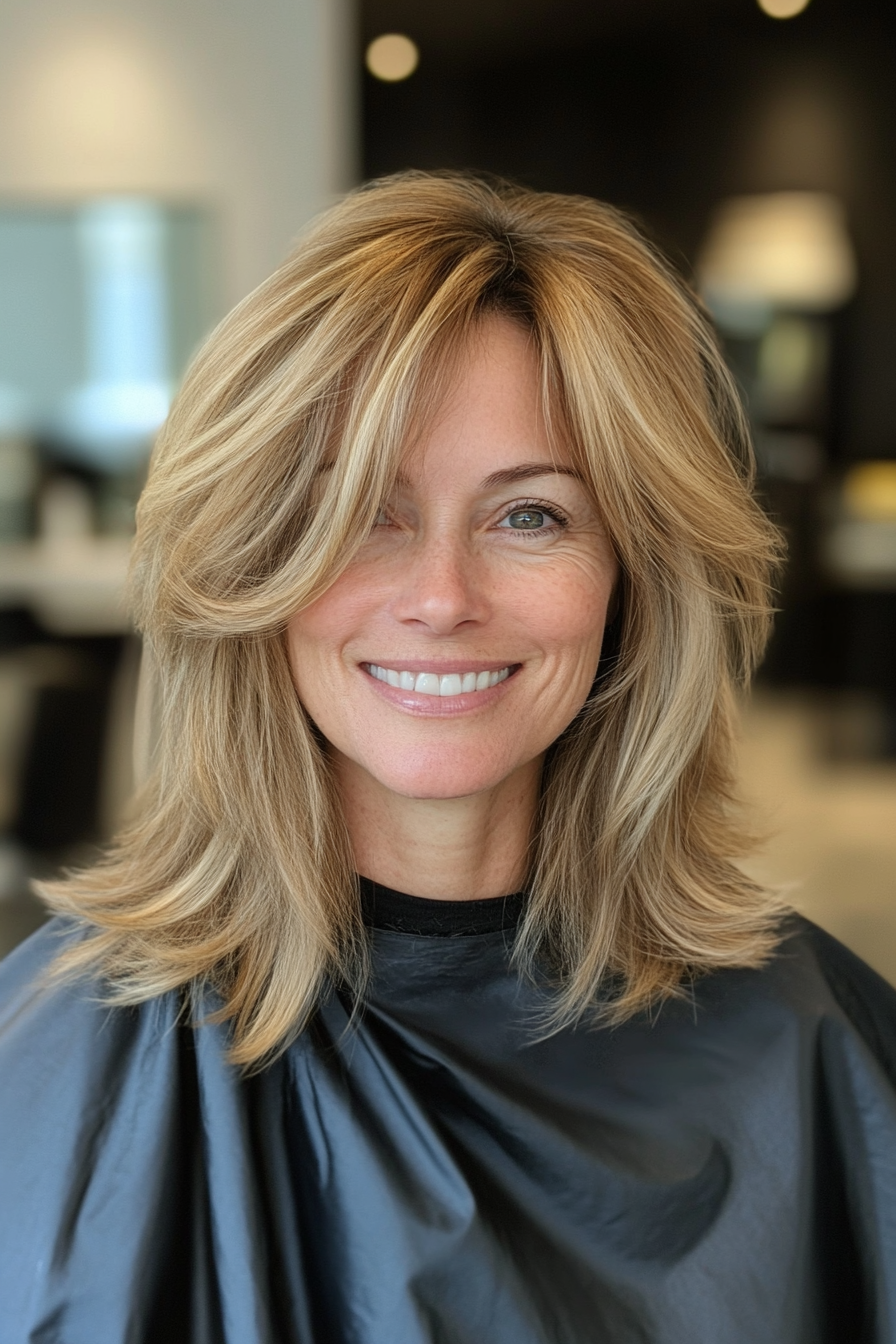 21. Buttery Blonde Soft Shag (Shaggy Haircuts) - Shaggy Haircuts