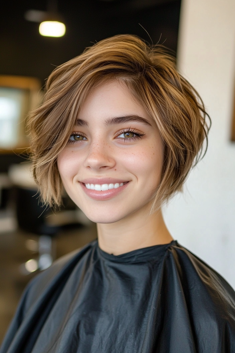 8. Sun-Kissed Honey Pixie Bob (Pixie Bob Haircut Ideas) - Pixie Bob Haircut Ideas