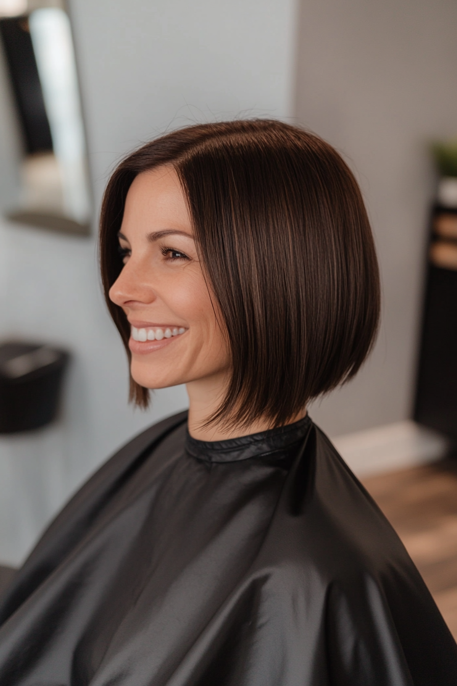 10. Espresso Precision Crop (Classy Short Haircuts For Women) - Classy Short Haircuts For Women